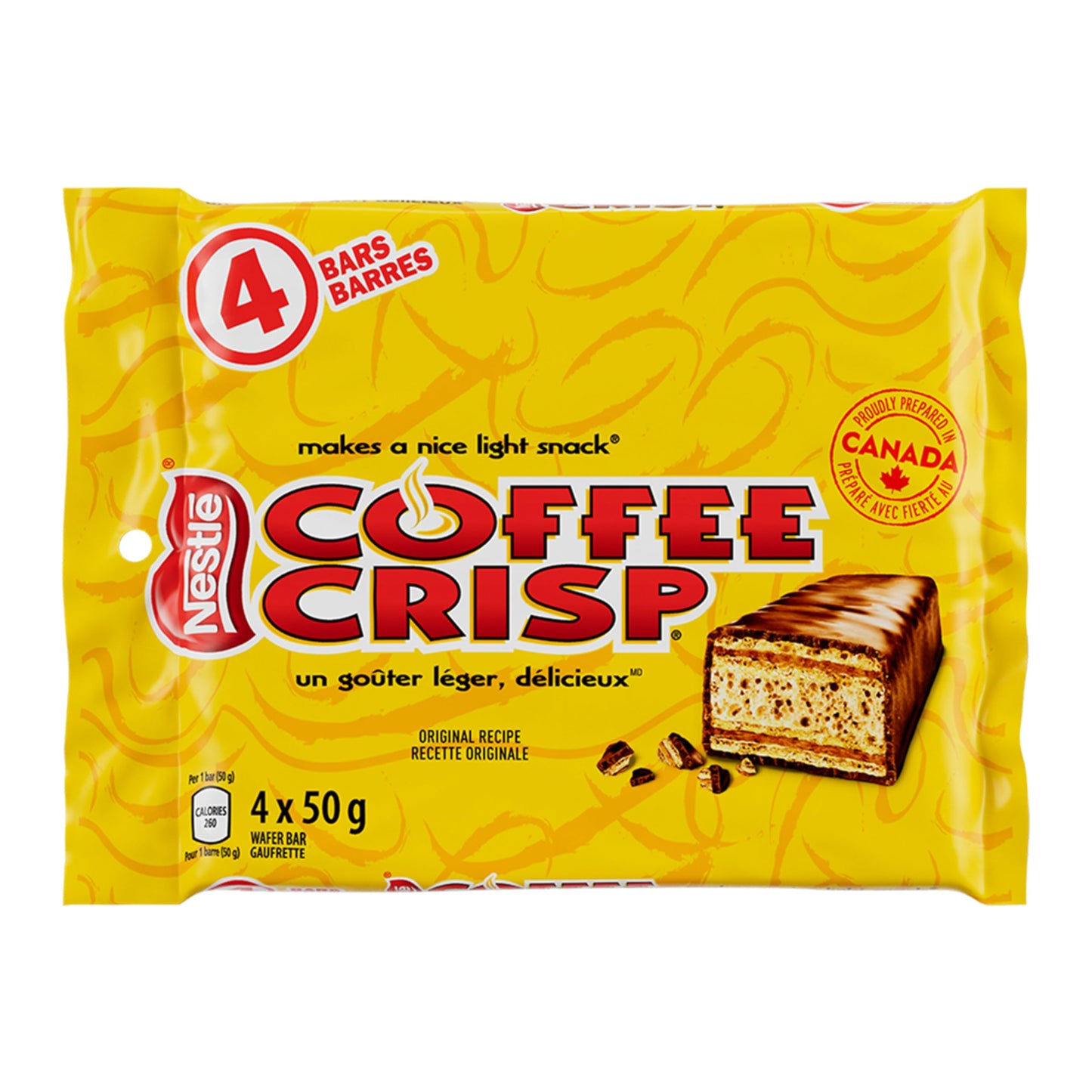 Nestle Coffee Crisp Multipack Candy Coated Chocolates, 4 x 50 g