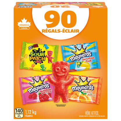Maynards, Assorted Gummy Candy, Pack of 90, 1.12kg