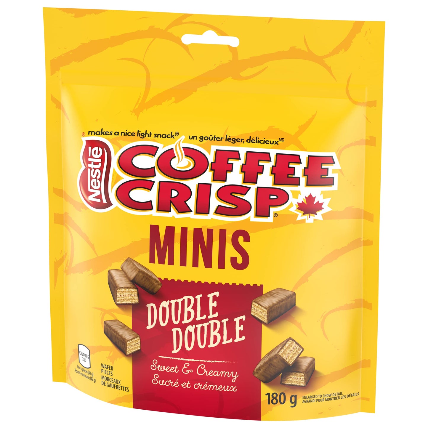COFFEE CRISP Minis Double Double Pouch 180g