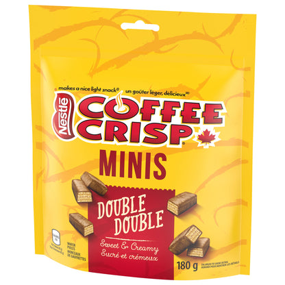 COFFEE CRISP Minis Double Double Pouch 180g