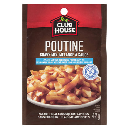 Club House Poutine Gravy Mix, 42g