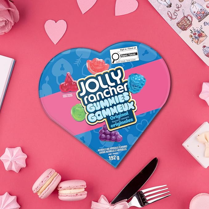 JOLLY RANCHER Gummies Heart Box 192g