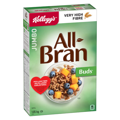 Kellogg's All-Bran Buds Cereal, 1050g, Bran Buds, 1.05 kg