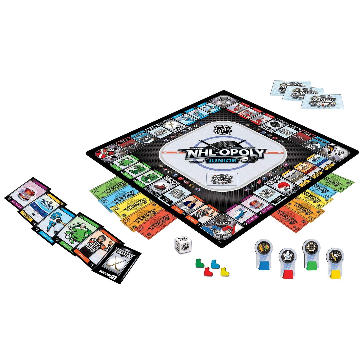 NHL-Opoly Junior Board Game by MasterPieces | Ages 6+