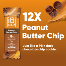 IQBAR Protein Bar Peanut Butter Chip 12 Bars