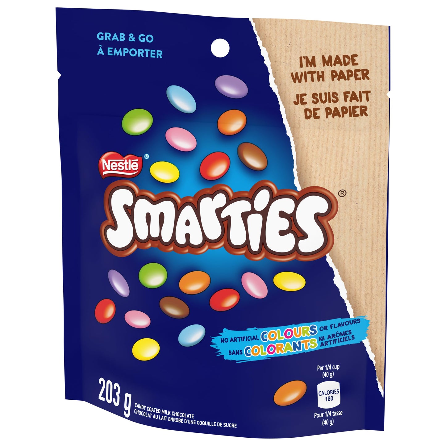 Classic Smarties Candy-Coated Milk Chocolate Canister - 7.16 oz