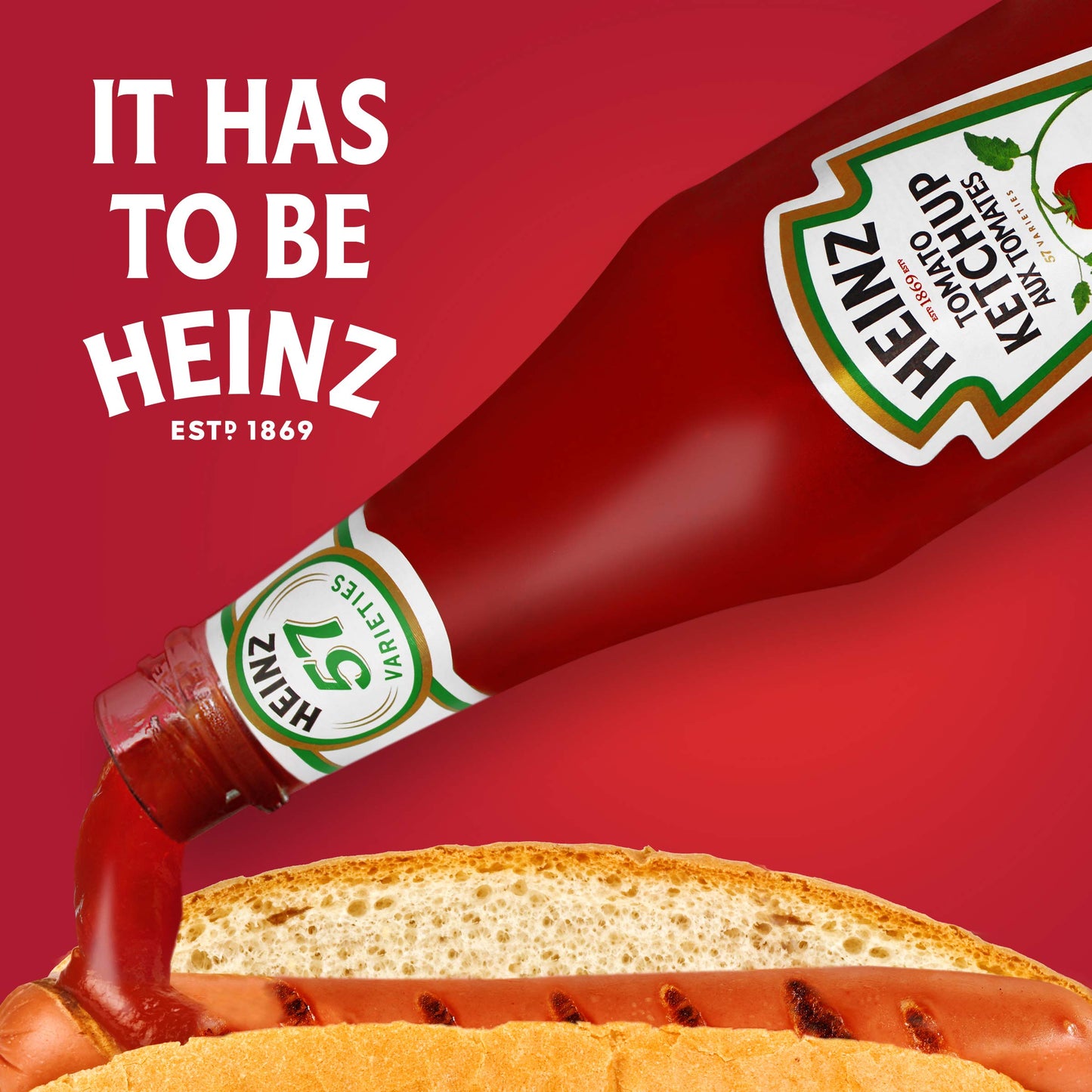 Heinz Tomato Ketchup, 1 L Bottle