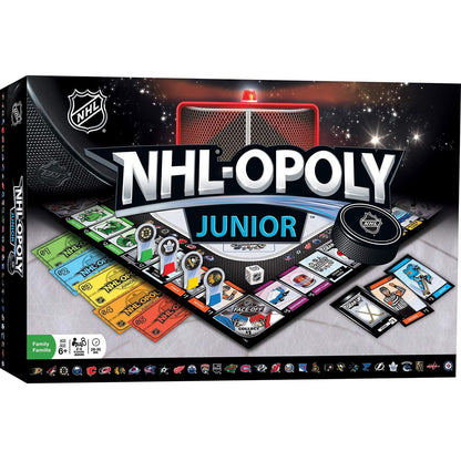 NHL-Opoly Junior Board Game by MasterPieces | Ages 6+