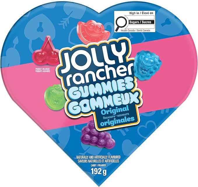 JOLLY RANCHER Gummies Heart Box 192g