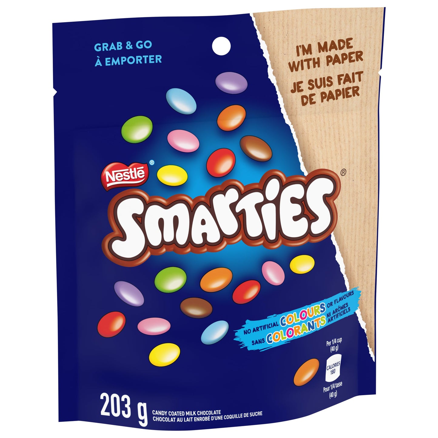Classic Smarties Candy-Coated Milk Chocolate Canister - 7.16 oz