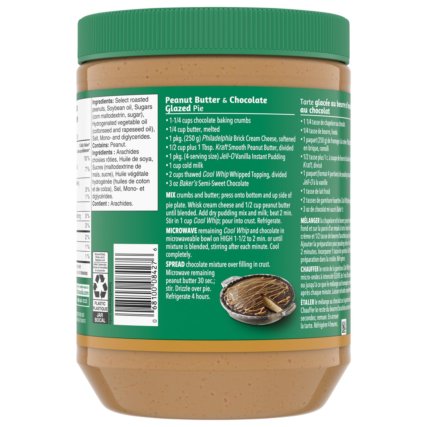 Kraft Smooth Peanut Butter, 2kg