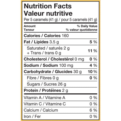 Kraft Caramels Individually Wrapped Candy, 269 gr Bag