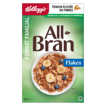 Kellogg's All-Bran Flakes Cereal, 560g