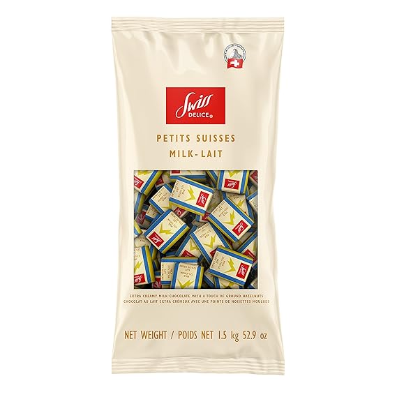 Swiss Delice Extra Creamy Milk Chocolate (3.3lb Bag)