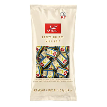 Swiss Delice Extra Creamy Milk Chocolate (3.3lb Bag)