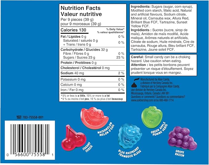 JOLLY RANCHER Gummies Heart Box 192g