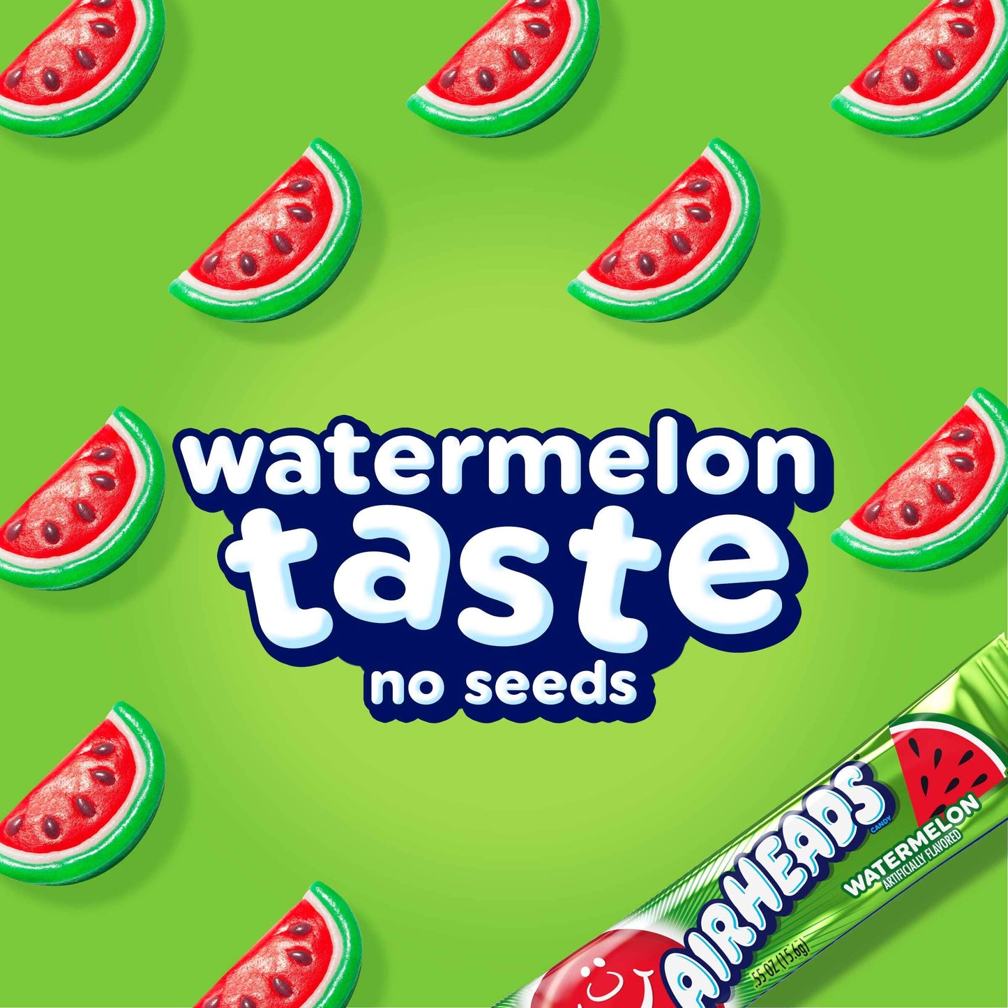 Airheads Bars, Watermelon, 0.55 Ounce (Pack of 36)