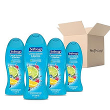 Softsoap Moisturizing Body Wash, Citrus Splash & Berries (4 Pack, 20 fl oz Ea)