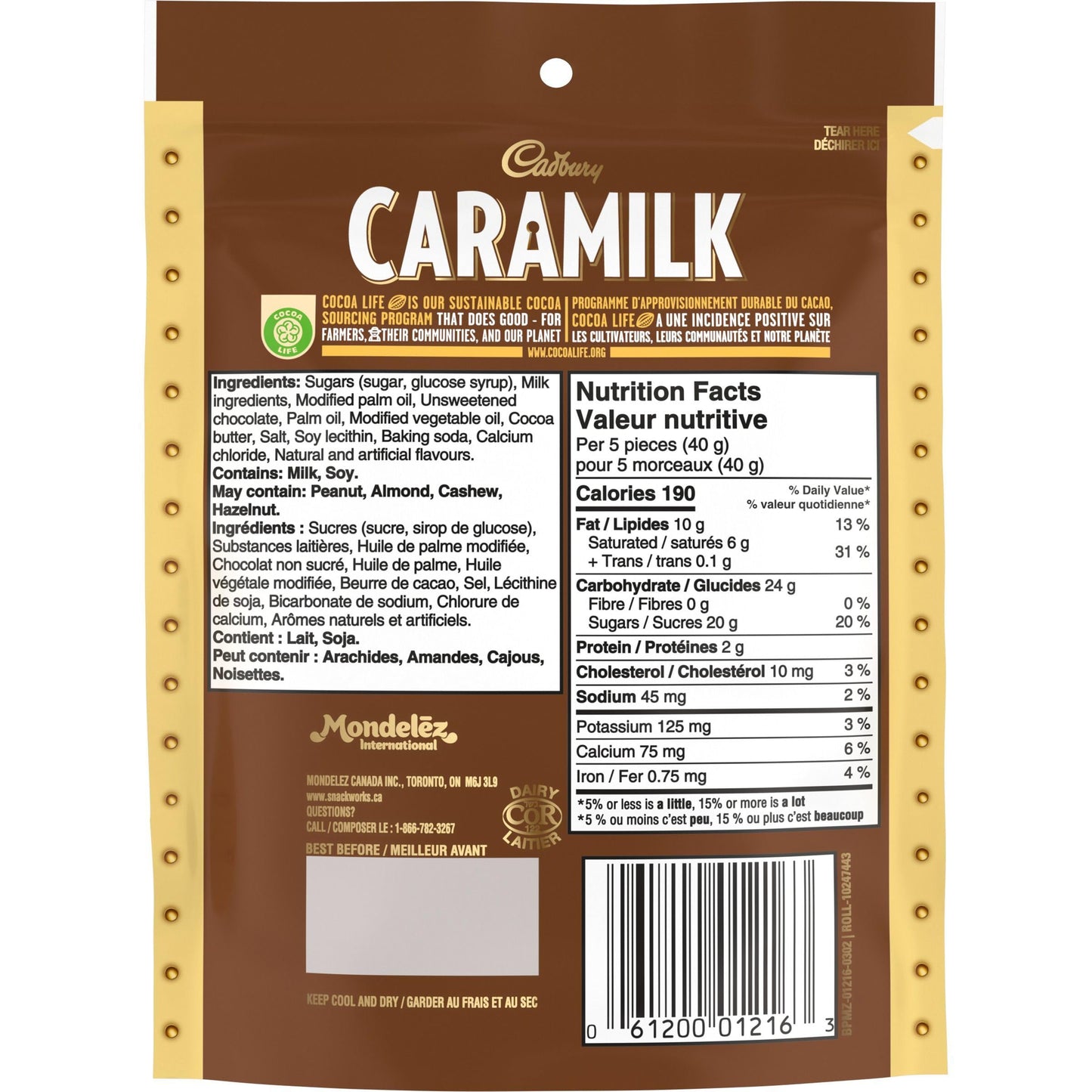 Cadbury Caramilk Chocolatey Candy Minis, 200 g