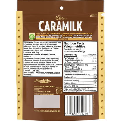Cadbury Caramilk Chocolatey Candy Minis, 200 g