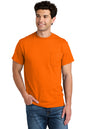 Gildan® - DryBlend® 50 Cotton/50 Poly Pocket T-Shirt. 8300