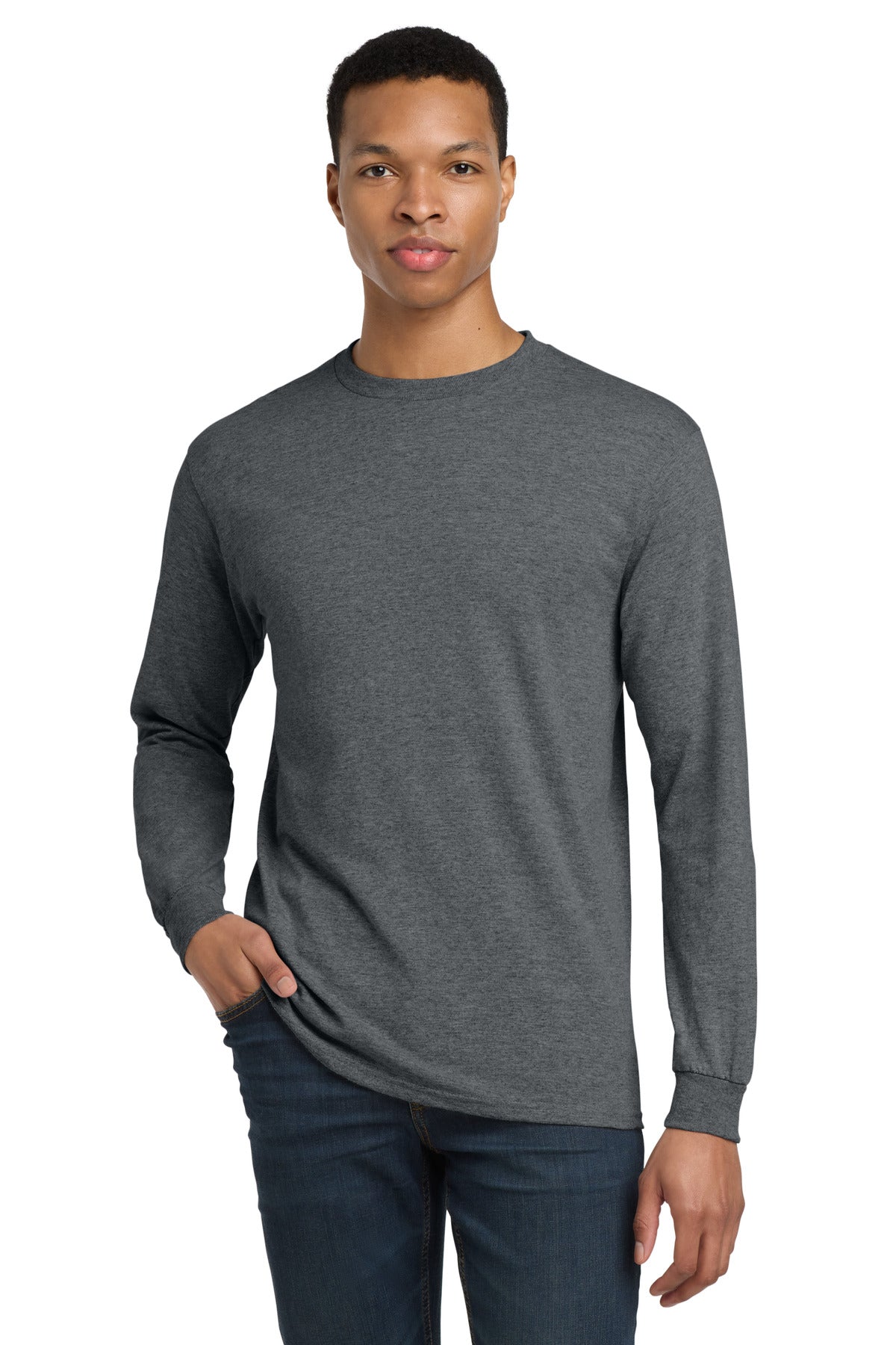 Gildan® - DryBlend® 50 Cotton/50 Poly Long Sleeve T-Shirt. 8400
