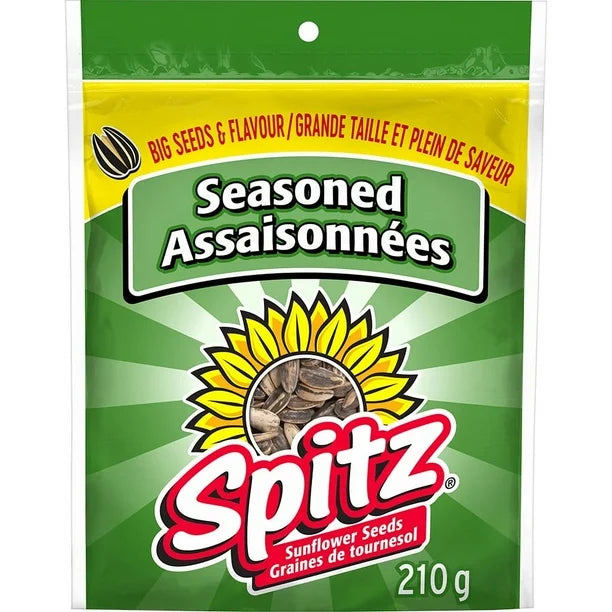 Spitz Seasoned Sunflower Seeds (210g)