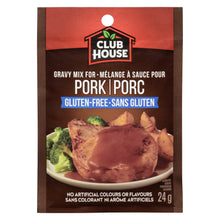 Club House Pork Gravy Mix,gluten free | 24g