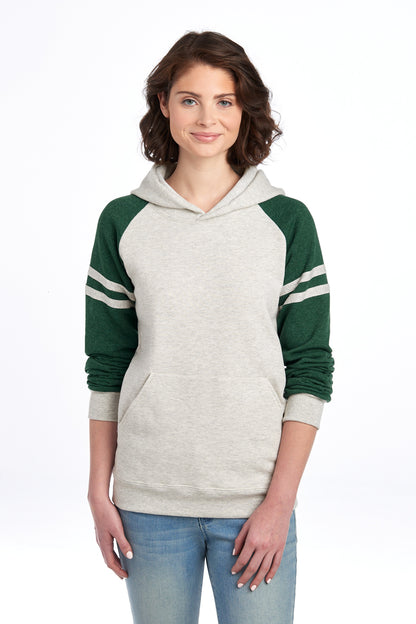 Jerzees® Unisex NuBlend® Varsity Colorblock Hooded Sweatshirt 97C