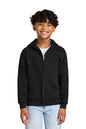Jerzees® - Youth NuBlend® Full-Zip Hooded Sweatshirt.  993B