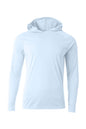 A4 Cooling Performance Long Sleeve Hooded Tee A4N3409