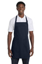 Port Authority® Full-Length Apron with Pockets.  A500