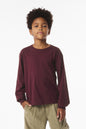 BELLA+CANVAS® Youth 6-Ounce Heavyweight Long Sleeve Tee BC3511Y
