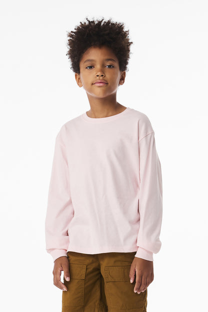BELLA+CANVAS® Youth 6-Ounce Heavyweight Long Sleeve Tee BC3511Y