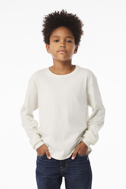 BELLA+CANVAS® Youth 6-Ounce Heavyweight Long Sleeve Tee BC3511Y