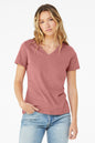 BELLA+CANVAS ® Women's Relaxed Jersey Short Sleeve V-Neck Tee. BC6405
