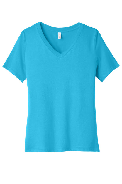 BELLA+CANVAS ® Women's Relaxed Jersey Short Sleeve V-Neck Tee. BC6405