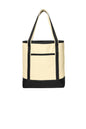 Port Authority® Large Cotton Canvas Tote. BG413