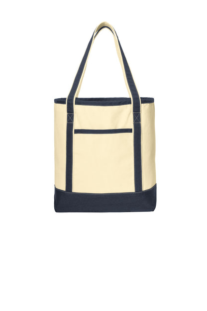 Port Authority® Large Cotton Canvas Tote. BG413
