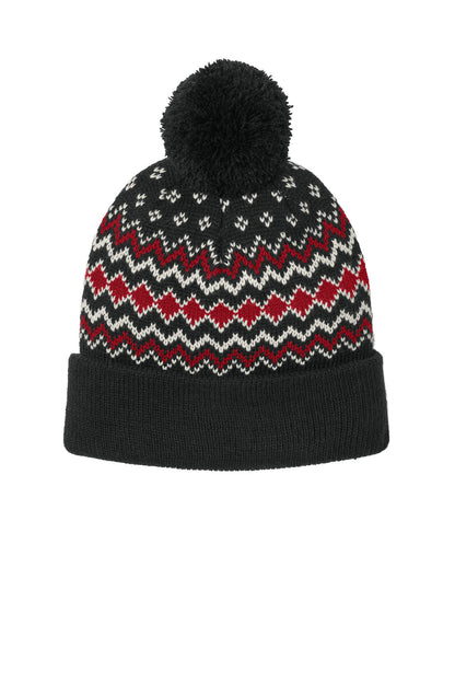 Port Authority® Alpine Pom Beanie C991