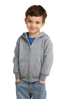 Port & Co™ Toddler Core Fleece Full-Zip Hooded Sweatshirt. CAR78TZH