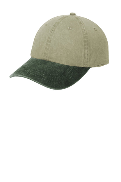 Port & Co™ Two-Tone Pigment-Dyed Cap.  CP83