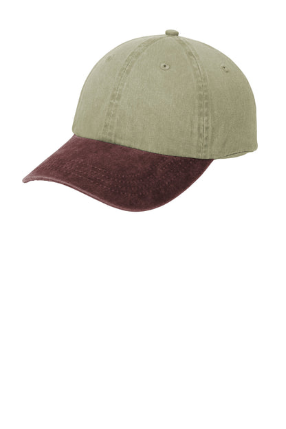 Port & Co™ Two-Tone Pigment-Dyed Cap.  CP83