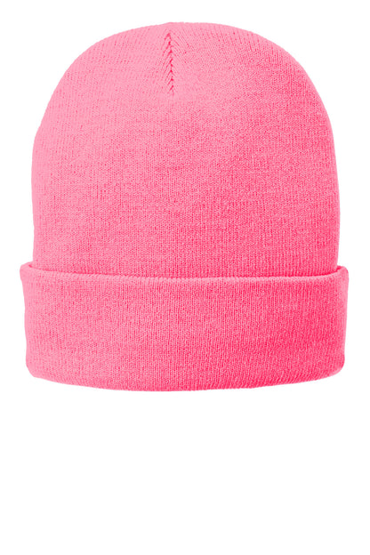 Port & Co™ Fleece-Lined Knit Cap. CP90L