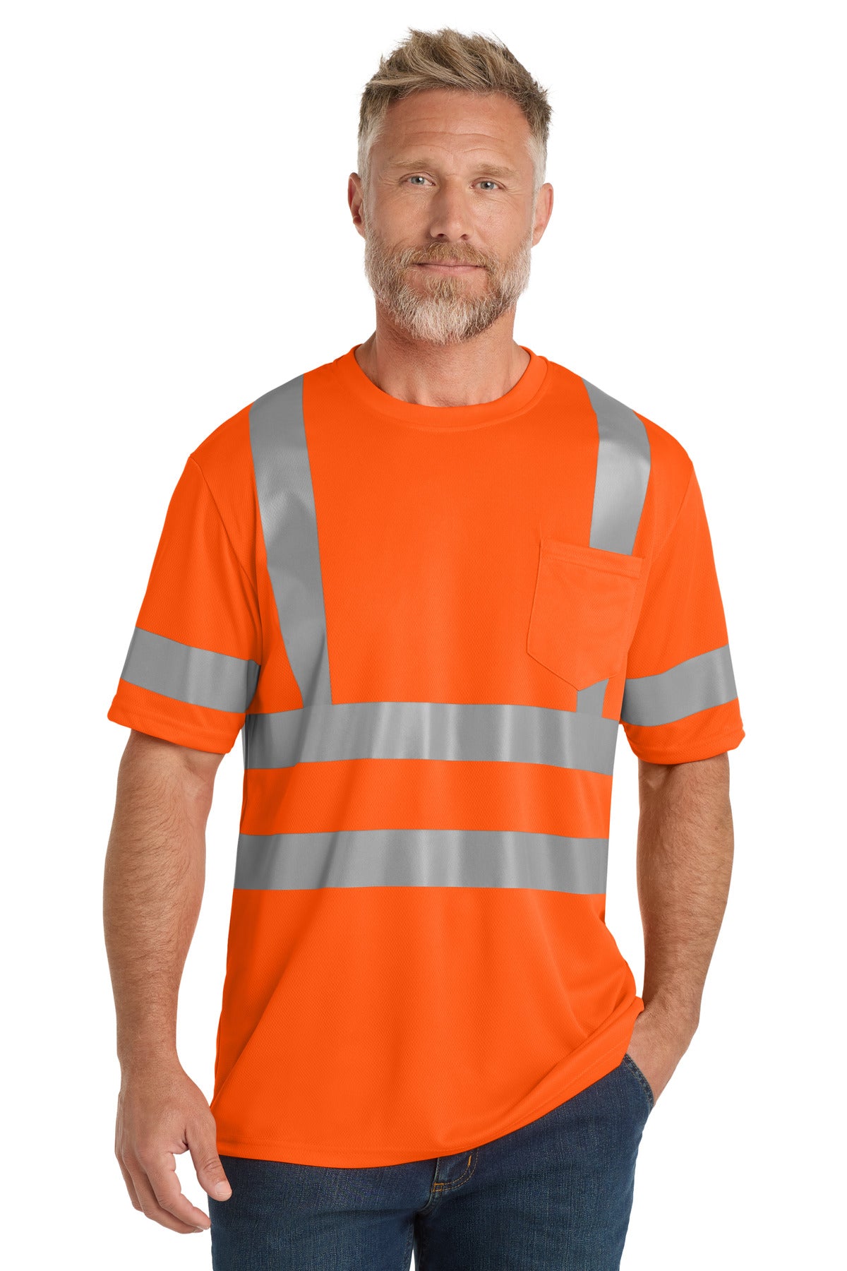 CornerStone ® ANSI 107 Class 3 Mesh Tee. CS202