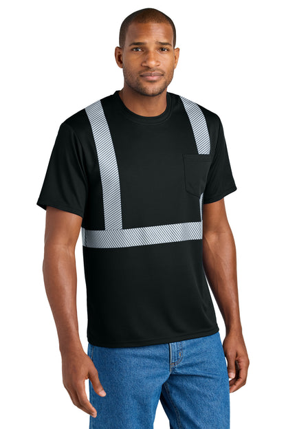 CornerStone® Enhanced Visibility Segmented Tape Tee CS206