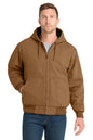 CornerStone® Washed Duck Cloth Insulated Hooded Work Jacket. CSJ41