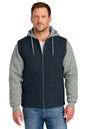 CornerStone® Duck Fleece Full-Zip Hooded Jacket CSJ42