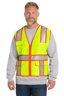 CornerStone ® ANSI 107 Class 2 Surveyor Zippered Two-Tone Vest. CSV105