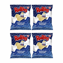 Ruffles Classic Ridged Potato Chips - Original Flavor 4 Snack Pack (40g)